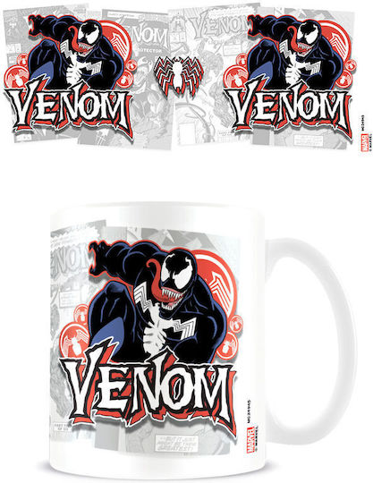 Pyramid International Venom Κούπα Κεραμική Λευκή 315ml