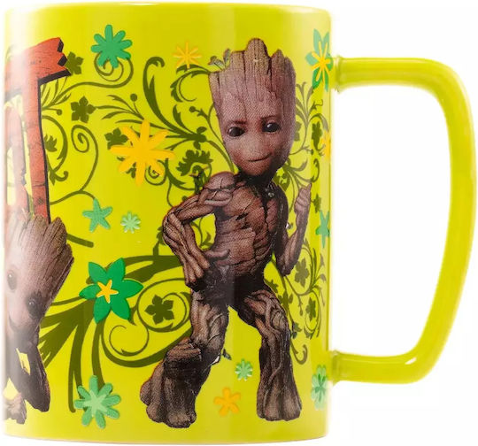 Pyramid International Galaxy Ceramic Mug Yellow 440ml