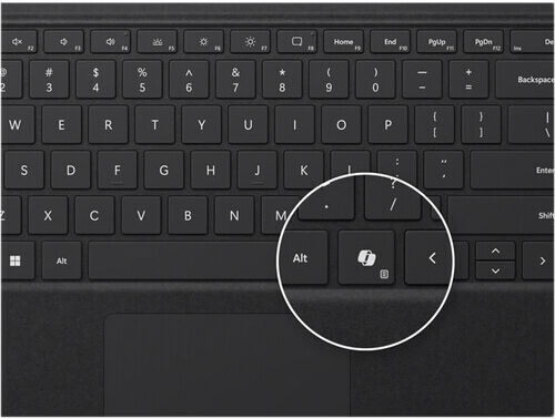 Microsoft Surface Pro με Slim Pen 2 Πληκτρολόγιο με Touchpad για Tablet Αγγλικό US