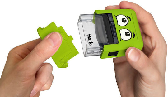 Colop Diy Mine Stamps Marky Green Σφραγίδα σε Ελληνική Γλώσσα και Πράσινο Μελάνι