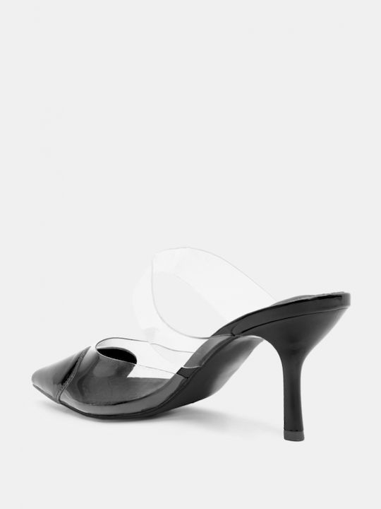 Luigi Women's Sandals Transparent Black