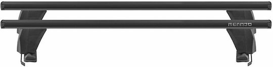 Menabo Delta Schwarze Dachträger Kia Stonic 5-Türer Modell 2017+