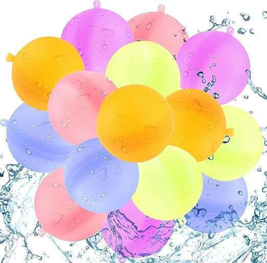 Reusable Water Balloons 5.5cm Set of 15 Pool Toys