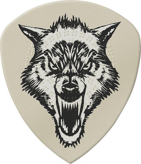 Dunlop Избор Китара Hetfield's White Fang Custom Flow Pick Дебелина 1мм Опаковка 1бр