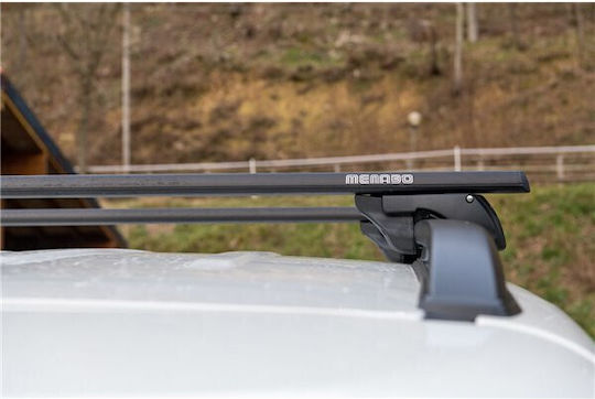 Menabo Sherman Black Roof Bars Fiat Sedici 2008-2014