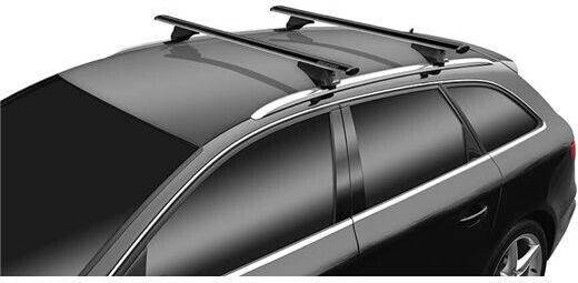 Menabo Leopard Black Xl Roof Bars Hyundai Santa Fe Dm 2012-2018