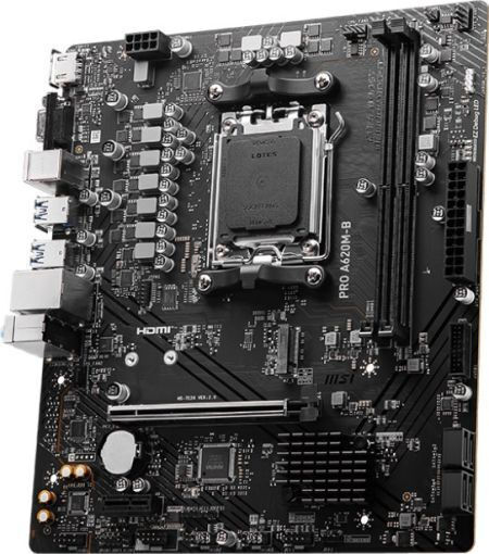 MSI PRO A620M-B Placă de bază Micro ATX cu AMD AM5 Socket