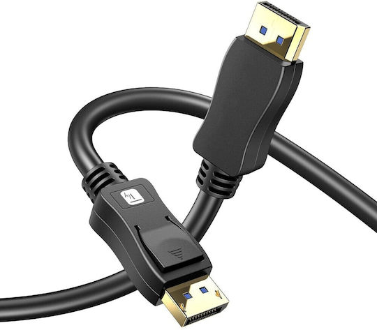 Techly Cablu DisplayPort - DisplayPort 5m Negru (368147)
