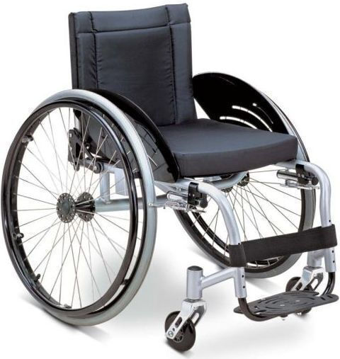 Kifidis Orthopedics Kifidis Orthopedics Wheelchair 24 Inch Folding 09-2-017.36 Gray
