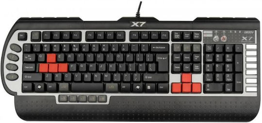 A4Tech Gaming Πληκτρολόγιο (Αγγλικό US)