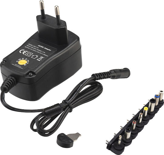 Amarad Adjustable Universal Power Adapter 3 Until 12V 1.5A 18W with 8 Plug (2.1.16)