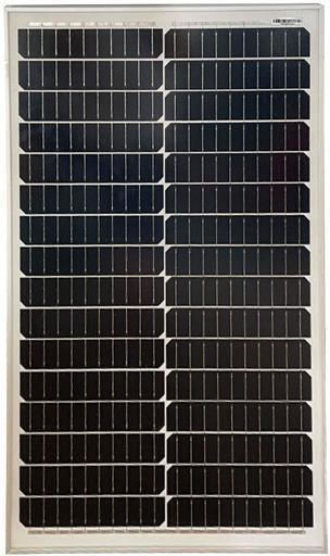 Real Safe TL-50W Monocrystalline Solar Panel 50W 12V 670x400x25mm