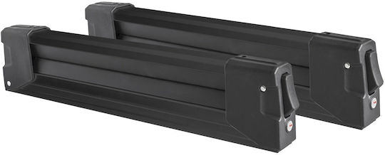 Menabo Car Ski Mounts 42cm Suitable for 4 Ski Pairs or 2 Snowboards