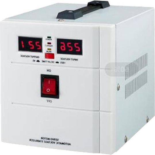 Tele SVC-500VA Voltage Regulator Servo with 1 Socket Current