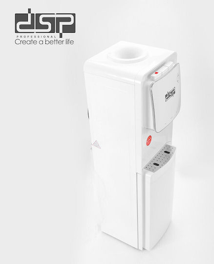 DSP Dozator de Apă de Podea cu Sticlă KK3022 Inox cu Dulap și Apă Rece 1.5l/h