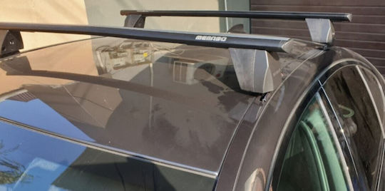 Bare transversale Menabo Delta Negre pentru Mitsubishi Asx 5 Uși Model 2010-2013