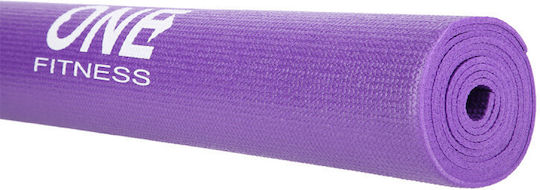 HMS Ym01 Στρώμα Γυμναστικής Pilates Μωβ (173.5x61cm)