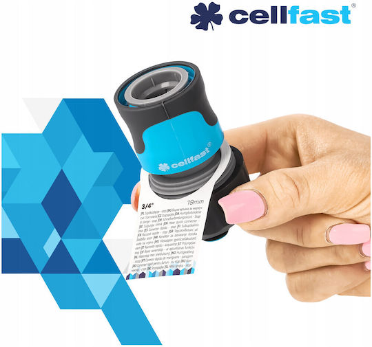 Cellfast 51-627 Ταχυσύνδεσμος 19mm Γκρι