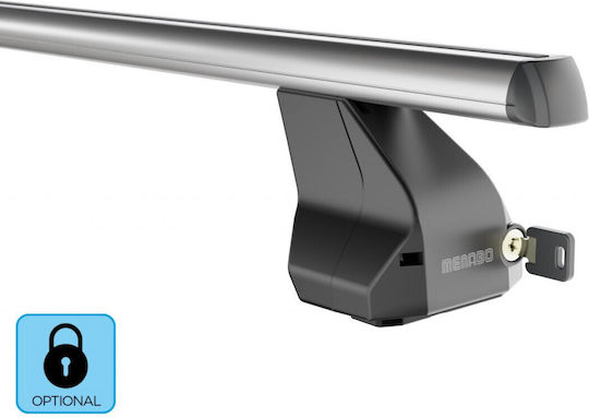 Bare transversale Menabo Omega din aluminiu pentru Volkswagen Caravelle T6 Model 2015+
