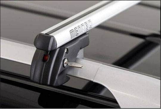 Bare transversale Menabo Sherman Silver XL Toyota Hiace Regius 1997-2002
