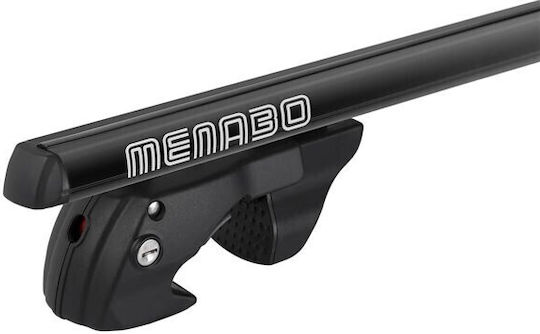 Bare transversale negre Menabo Sherman pentru Mazda Proceed Levante Et Ta 1988-1998