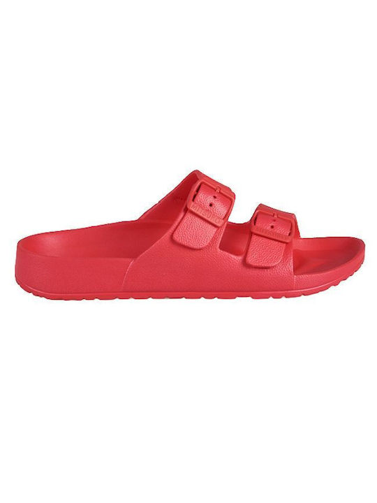 Mitsuko Men's Slides Red