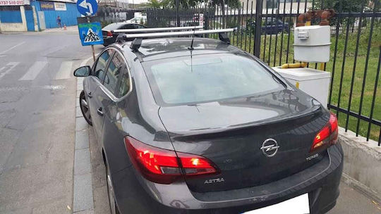 Menabo Tema Aluminium Dachträger Opel Corsa E 3-Türer Modell 2015+