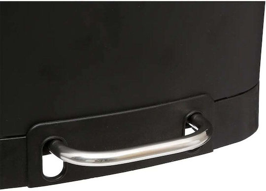 5Five Metallisch Badezimmer Mülleimer 6Es Schwarz