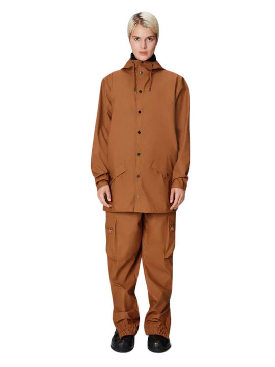 Jacket Waterproof and Windproof Brown