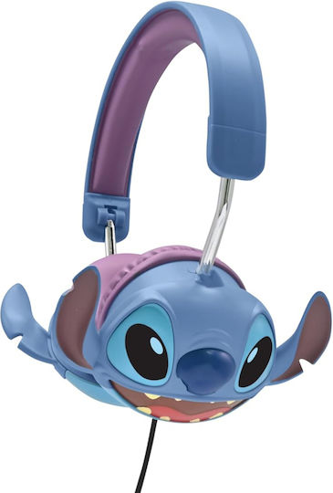 Lexibook Disney Stitch Ενσύρματα Παιδικά On Ear Ακουστικά Μπλε