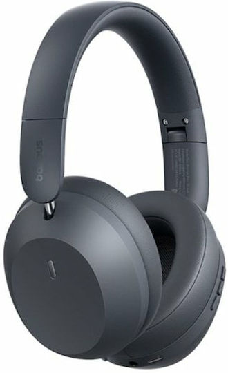 Baseus Bass 35 Wireless / Wired Over Ear Headphones with 50 hours of Operation and Quick Charge Gray