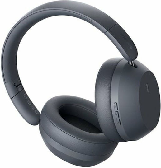 Baseus Bass 35 Wireless / Wired Over Ear Headphones with 50 hours of Operation and Quick Charge Gray