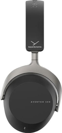 BeyerDynamic Aventho 300 Ασύρματα / Ενσύρματα Over Ear Ακουστικά με 50 ώρες Λειτουργίας και Quick Charge Μαύρα