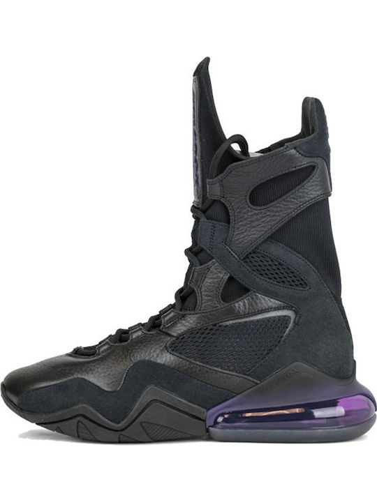 Nike Air Max Box Ψηλά Γυναικεία Παπούτσια Πυγμαχίας Μαύρα