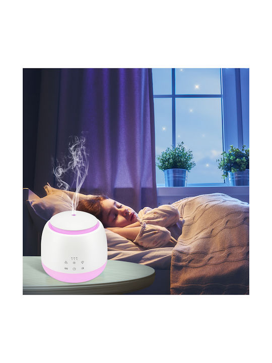 Naturklang-Aromatherapie-Diffuser-Gerät mit Beleuchtung Weiß