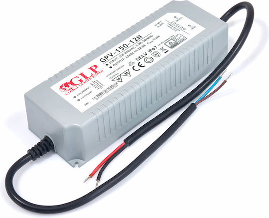 MPL LED Захранване Водоустойчиво IP67 Мощност 150W с Изходно Напрежение 12V