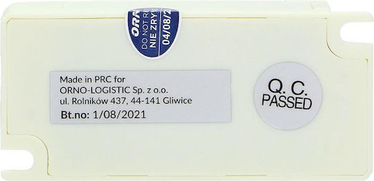 Orno LED-Netzteil IP20 Leistung 6W mit Ausgangsspannung 12V