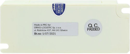 Orno LED-Netzteil IP20 Leistung 15W mit Ausgangsspannung 12V