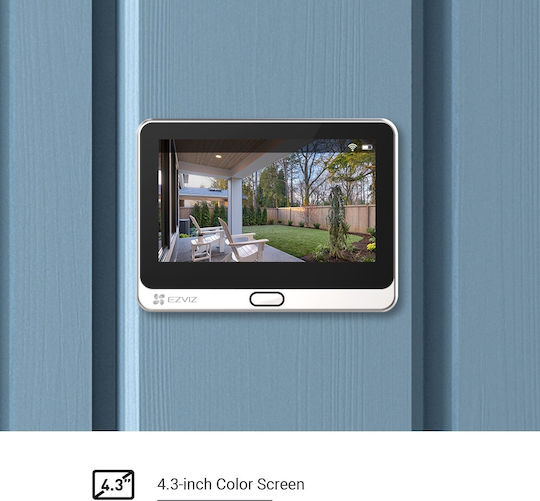 Ezviz CS-DP2C Ματάκι Πόρτας 155° Ασημί