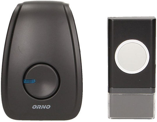 Orno Wireless Doorbell Black