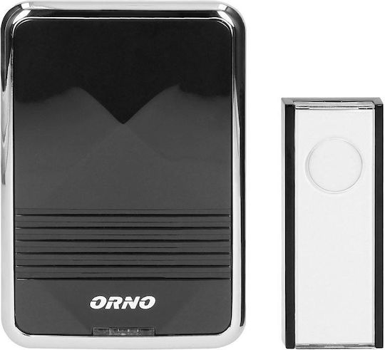 Orno Wireless Doorbell Black
