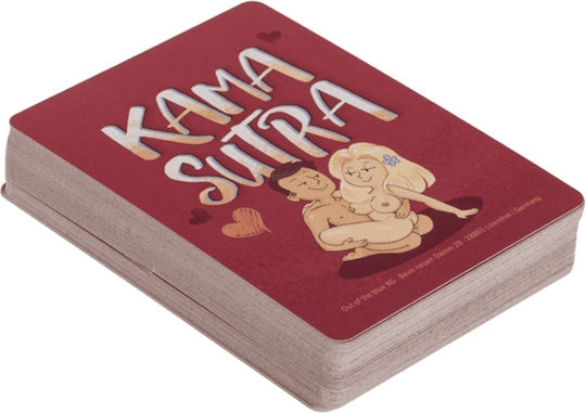 Kamasutra Comic Deck of 54 Cards Compressed Paper 6.5x2x9