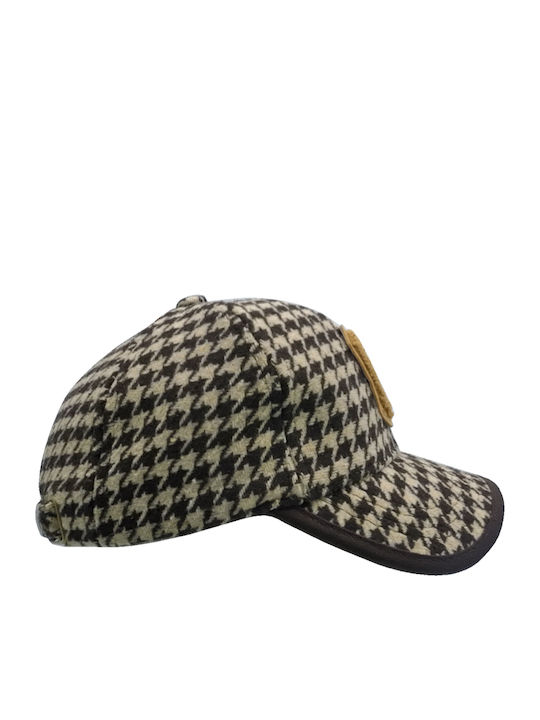 Brims and Trims Παιδικό Καπέλο Jockey Υφασμάτινο Μπεζ C