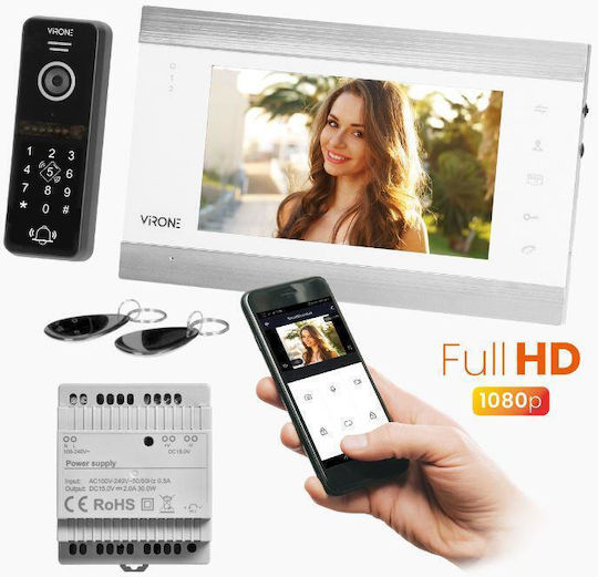 Virone Set videointerfon White