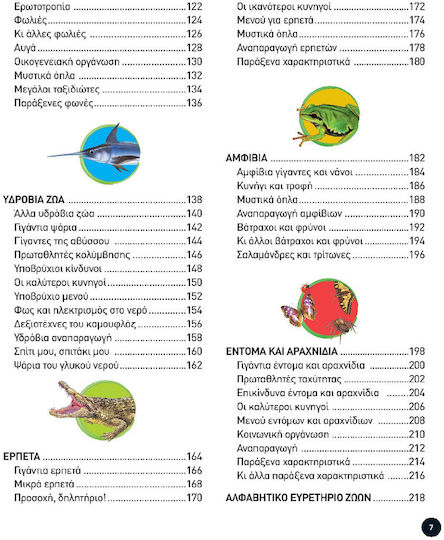 500 ερωτήσεις και απαντήσεις για τα ζώα