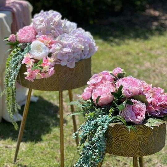 Kersten Plant Pot Metal Gold
