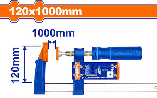 Wadfow Wadfow Clamp Type "F" 120x1000mm