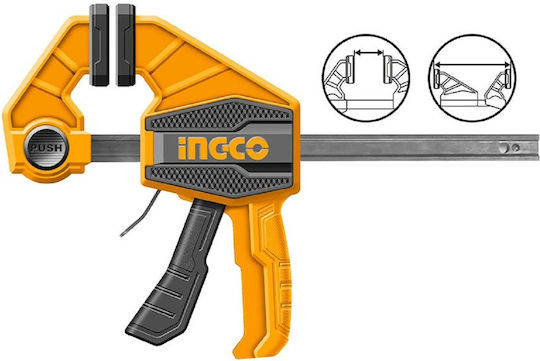 Ingco HQBC01601 Clamp Automatic Trigger Maximum Opening 150mm