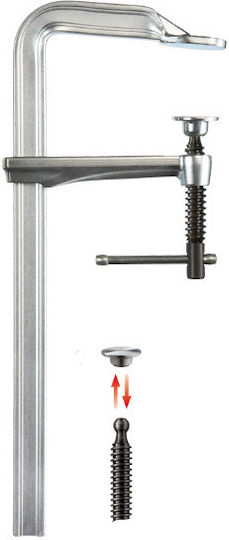 Bessey GZ25K Σφιγκτήρας Τύπου "F" με Μέγιστο Άνοιγμα 250mm