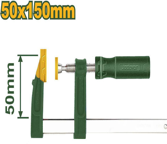 Jadever Jadever 50x150mm Jdcp2151 Clește Tip "F"